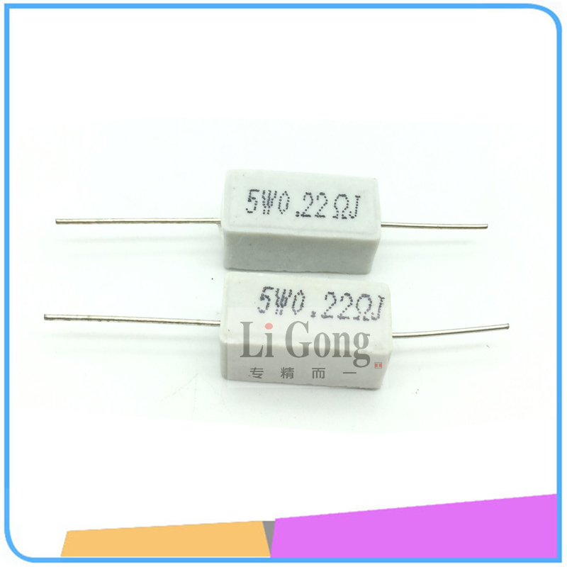 焊机常用水泥电阻欧直插