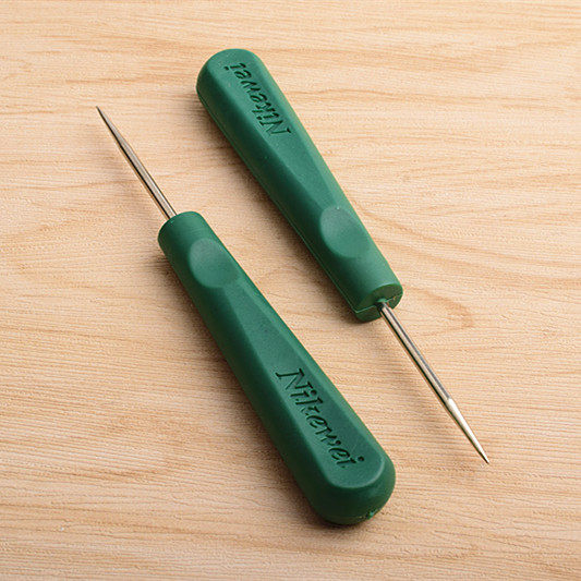 胶柄锥子千枚通木锥子针装订锥子手工DIY工具布艺皮革打穿孔器