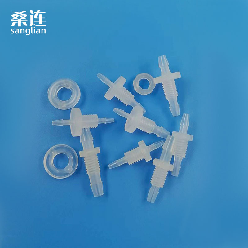 英制直通卡穿板接头塑料