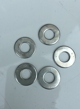 镀锌平垫片/国标白色垫圈平/平垫圈介子/螺丝垫片 M2.5M3M4M5-M36