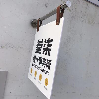 户外双面亚克力侧挂招牌