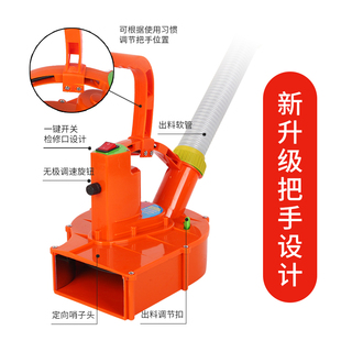 背负式电动施肥器农用多功能撒肥机全自动后背式撒化肥机投料神器