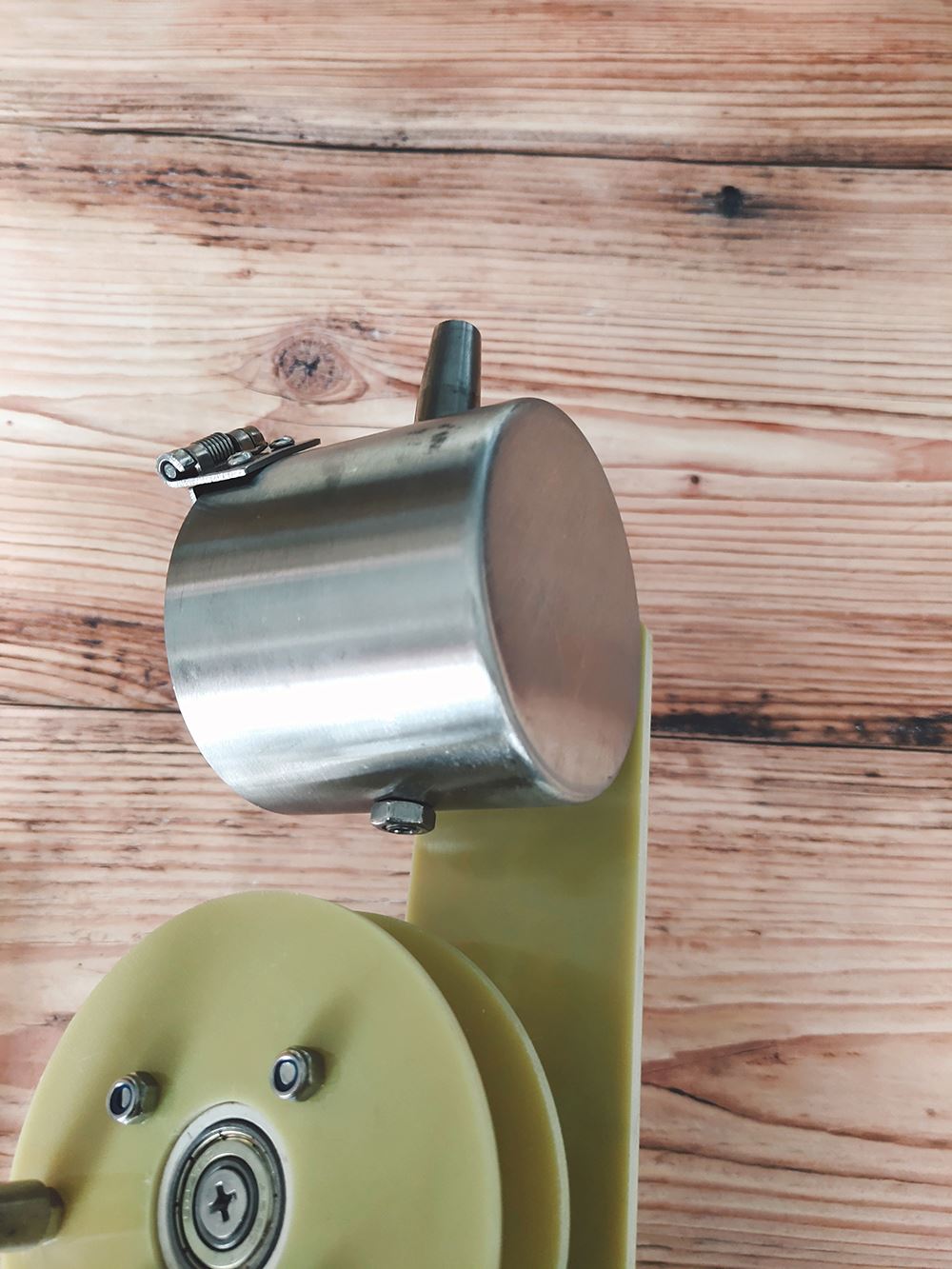 工地放线墨斗木工墨斗装修不锈钢墨斗DM-8（8G)款，手工制作墨斗