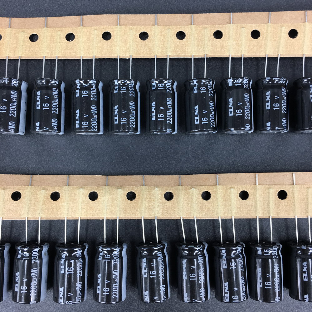 ELNA伊娜电解电容2200UF16V RA3 85℃ 12.5×20mm 单只