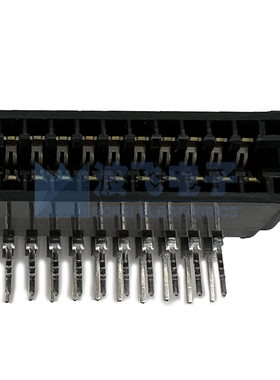 64P2*32NDK/TAT野口总线弯脚2.54脚距插槽S-64L-2.54-5PC金手指插