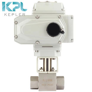 开普勒KPL KPQ911F-320P 电动高压球阀丝扣内螺纹304不锈钢耐高压
