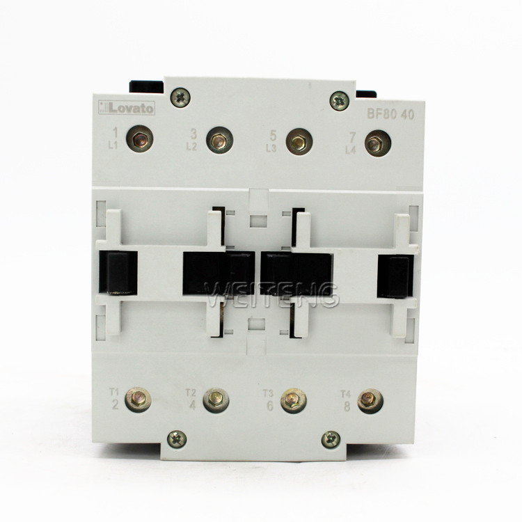 询价LOVATO BF80.40 交流接触器4P四极40KW 常开常闭延时 6C80/4