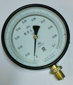 yb-150b 0.25级 精密压力表 0～0.1mpa 0.25级 标准压力表 150MM