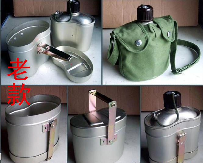 七八水壶野外求生户外烧水做饭野餐多功能正品78式铝水壶带铝饭盒