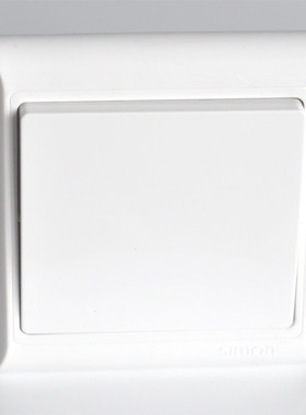 西蒙开关欧典61系列 双极双控开关 J60397S 单开双控