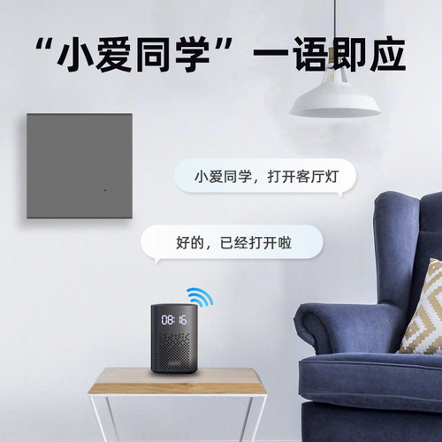 已接入米家智能开关控制