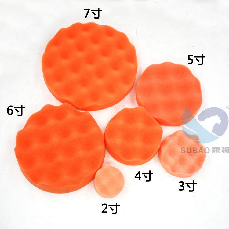 速豹寸波浪海绵轮气动圆