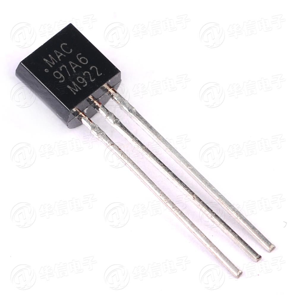 MAC97A6 97A6 TO-92 双向可控硅 （10只）