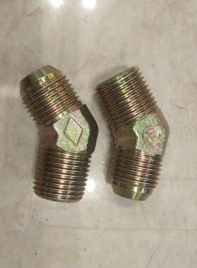 45度弯液压接头Zg1/4平&mdash;转G1/4 3/8 1/2 3/4D型135度接头02