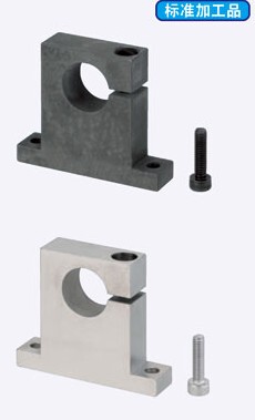 导向轴支座T型单边开口型SHWTM/SHWTMH光轴支座光轴固定座T型座