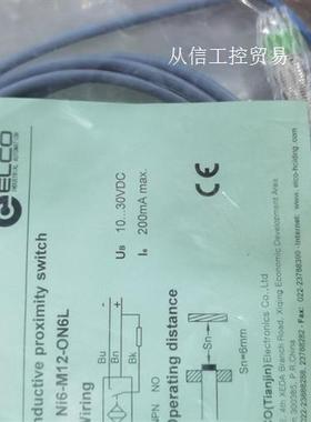 ELCO宜科传感器Ni6-M12-ON6L数量12