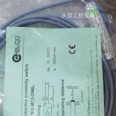 ELCO宜科传感器Ni6-M12-ON6L数量12