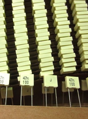 批量特价 原盒3500只AV薄膜电容R82 0.047UF100V 473 MKT 5MM 5%