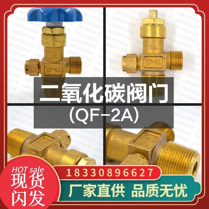 二氧化碳阀 QF-2A阀门 氧气瓶阀角阀 氩气瓶头嘴子大全 量大包邮