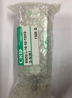 CKD薄型气缸SSD2-L-16-40-TOH3-D-N-W1全新原装真品当天发货