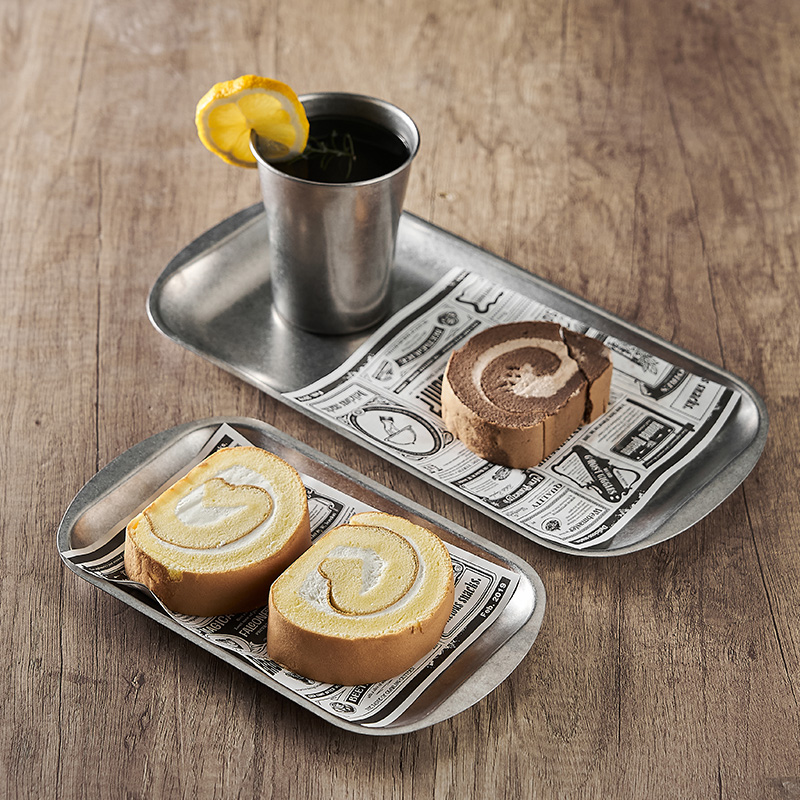 复古餐盘手冲咖啡托长方