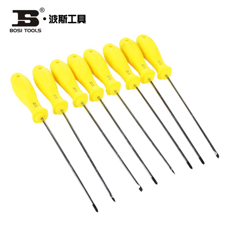 波斯工具耐油柄螺丝批改