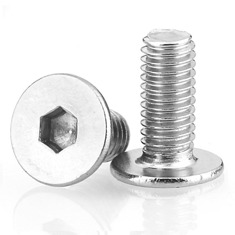 不锈钢超薄头大扁平内六