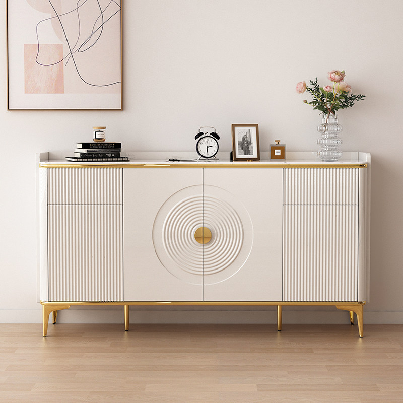 轻奢岩板鞋柜家用门口烤漆玄关柜大容量储物隔断门厅柜客厅收纳柜