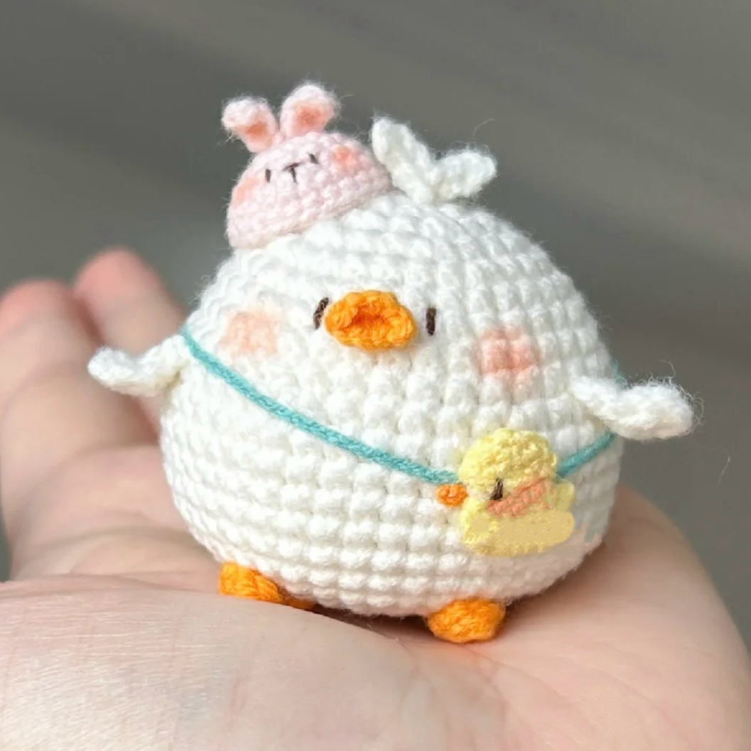 手工毛线钩针钩织可爱胖胖熊猫小猪小鸭DIY材料包钥匙扣挂件礼物,服饰配件/皮带/帽子/围巾,DIY编织材料包,淘宝优惠券,粉丝福利购,淘宝优惠卷