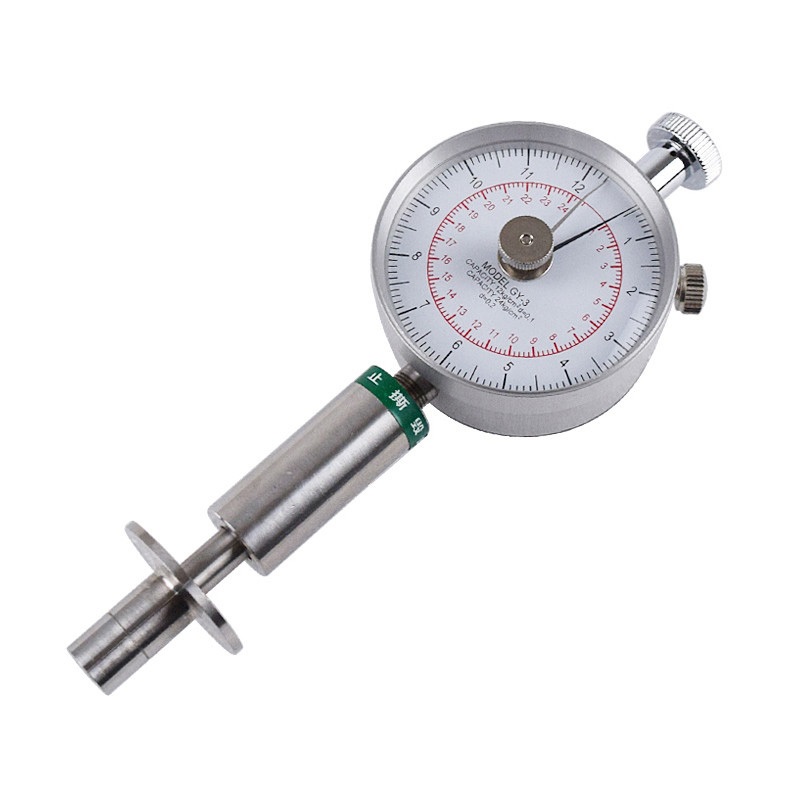 GY-1/2/3水果硬度计果品成熟度检测仪手持果实硬度测试仪配支架*