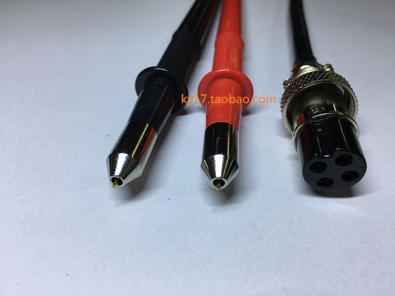 内阻测试仪夹具 内阻测试笔 18650 聚合物电池电芯内阻测试夹具