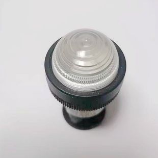 富士电源信号灯LED按钮开关DR22DOL 指示灯220V M3W圆头高头白色