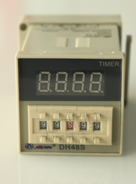 原装JUZLONG巨龙 数显时间继电器2组延时触点DH48S-2Z