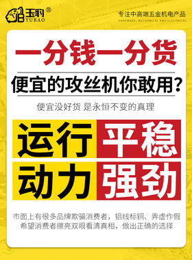 玉豹牌台式攻丝机全自动小型工业级丝攻机电动攻牙机微型SWJ12/16