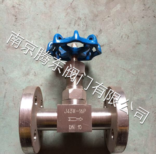 不锈钢法兰针型阀碳高压