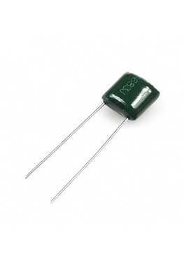 直插 涤纶电容 2A683J 100V 0.068UF 68NF 68000PF 聚酯薄膜电容