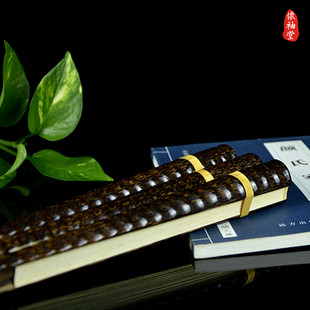 全棕竹 扇骨 95寸18方 堂 文玩扇 仿罗汉竹 折扇 竹节型 怀袖 螺纹