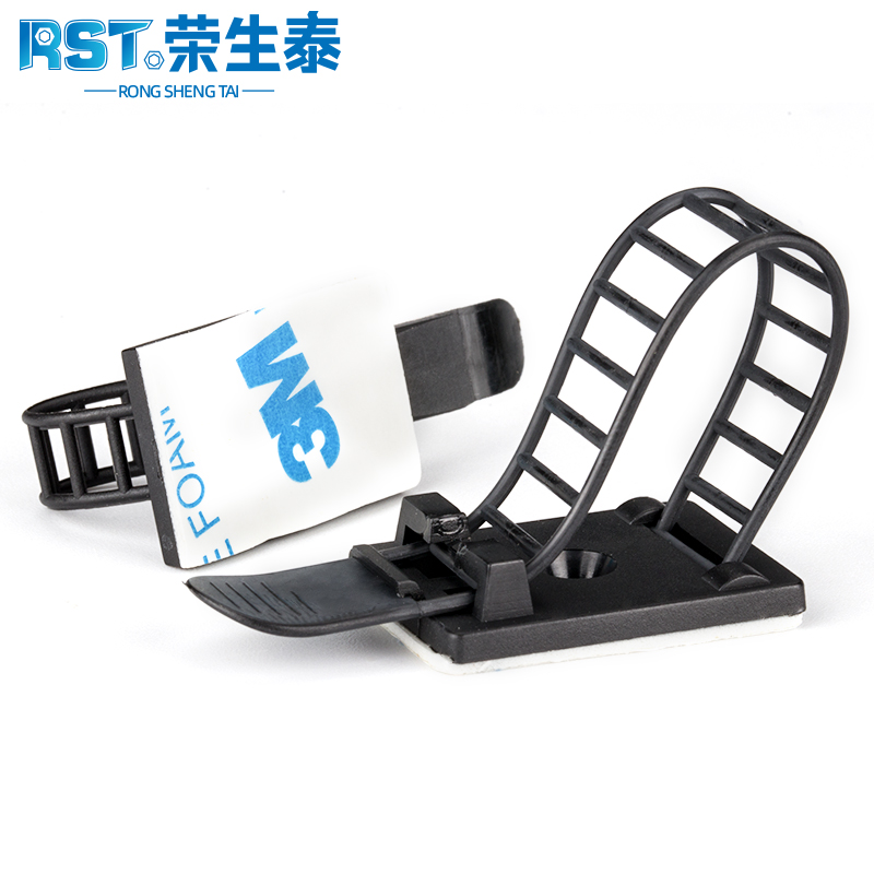 扎带固定座自粘式理线夹