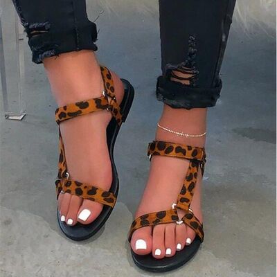 2022 summer causal flat ladies sandals women shoes夏季凉鞋女