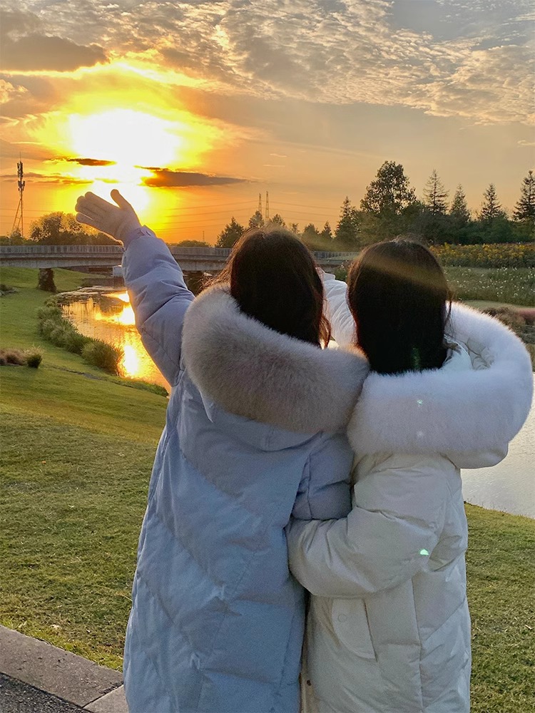 韩系年新款羽绒服女冬季