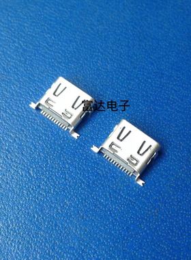 MINIUSB12Pin母座 LG12P母座连接器前插后贴/SMD全贴/DIP全插