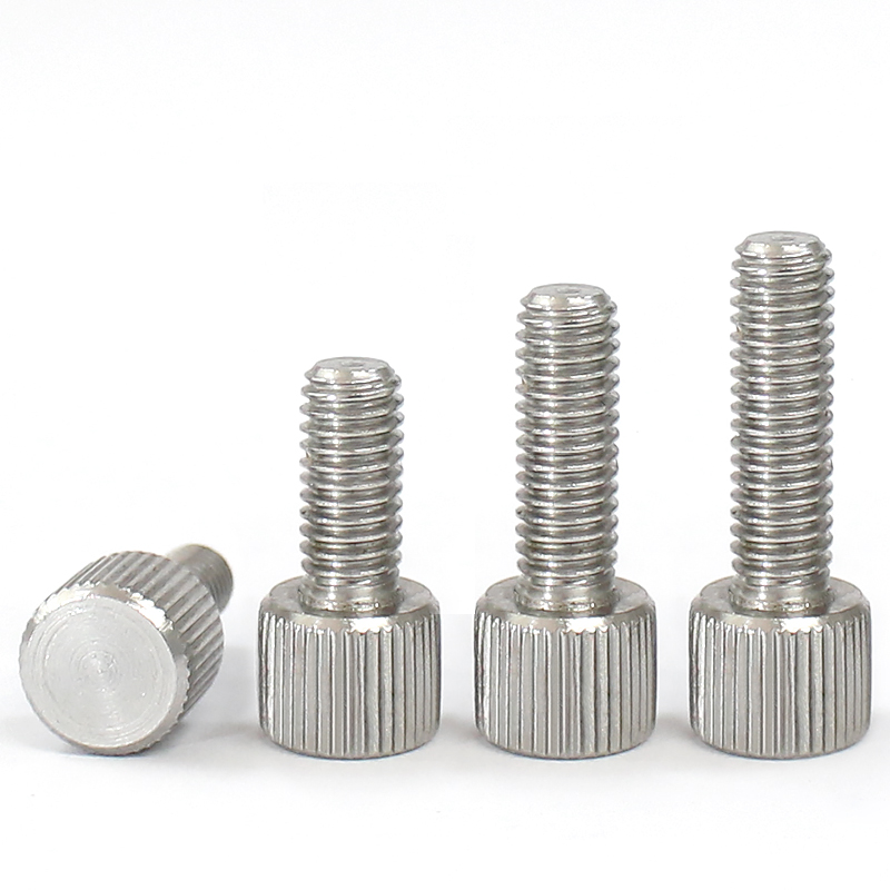 不锈钢小头滚花螺钉高台