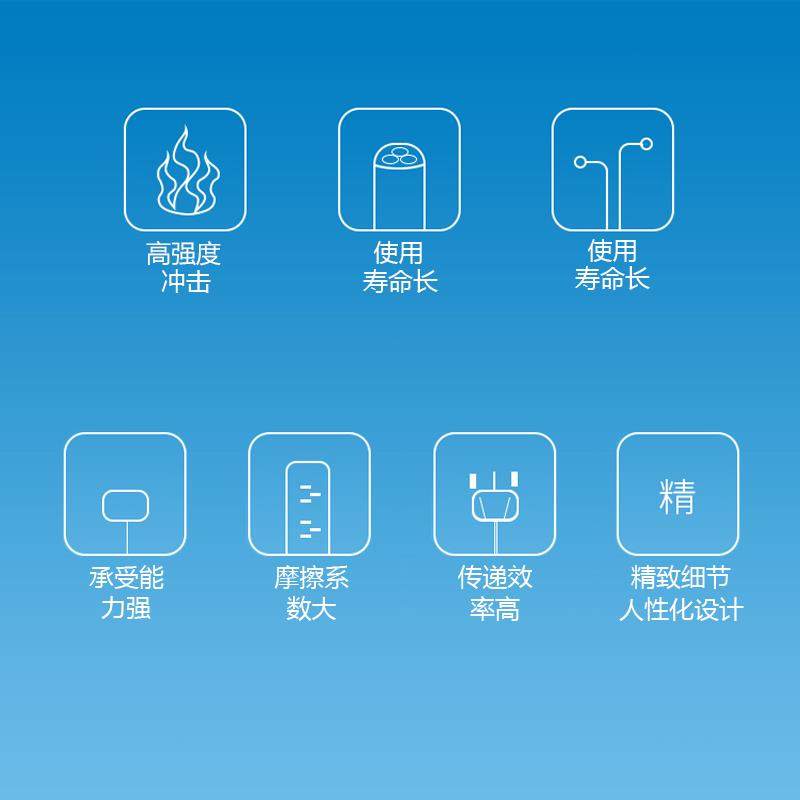 凯洛三角带A型橡胶齿形皮带13X864Li/13X880Li/13X889Li/13X890Li