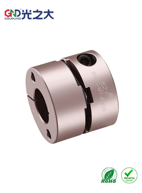 光之大GSEC-M单膜片联轴器丝杆伺服电机模组弹性铆钉款