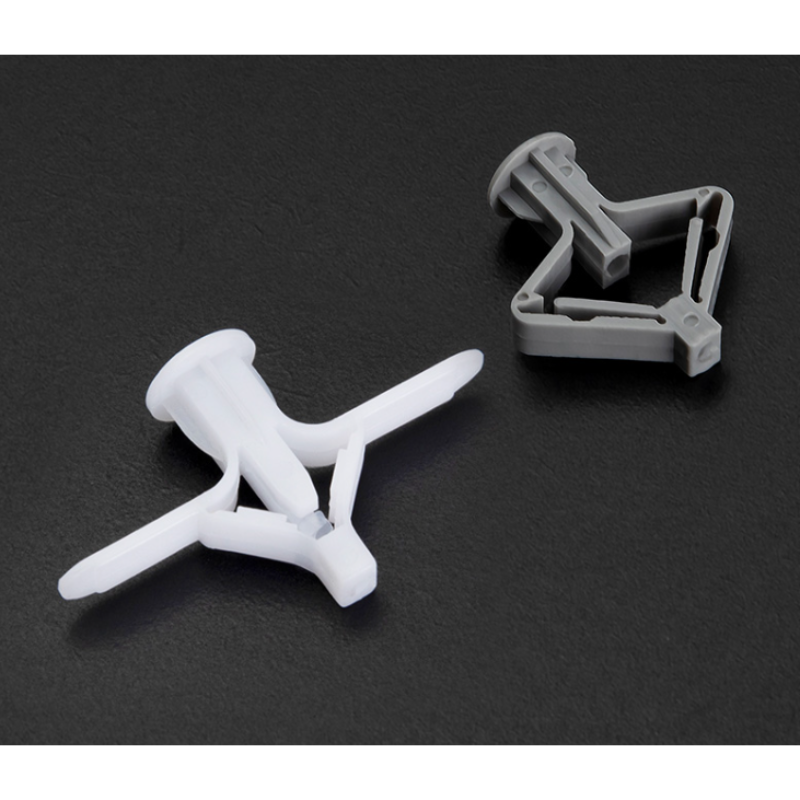 石膏板专用飞机膨胀螺丝膨胀管塑料胶塞胀塞蝴蝶型自攻胀丝螺丝管