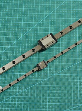 不锈钢MGN直线导轨3D打印机配件微型直线导轨/滑块/滑轨MGN7/MGN5