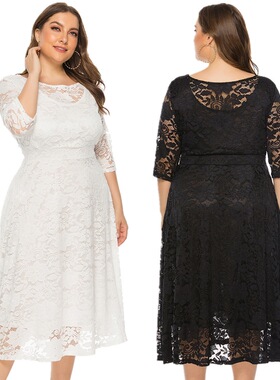 summer fat ladies plus size dresses for big girl long dress