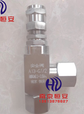 高温高压A94W天然气CNG不锈钢高压卡套焊接螺纹安全阀A21A24/S24