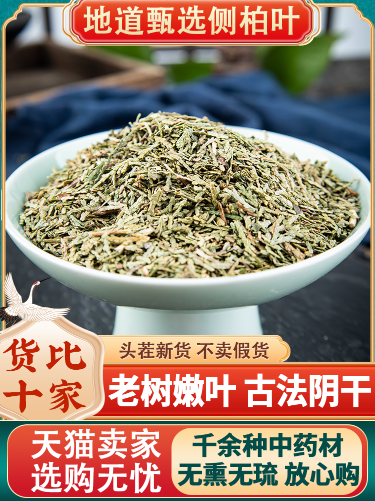 中药材侧柏叶正品野生伯