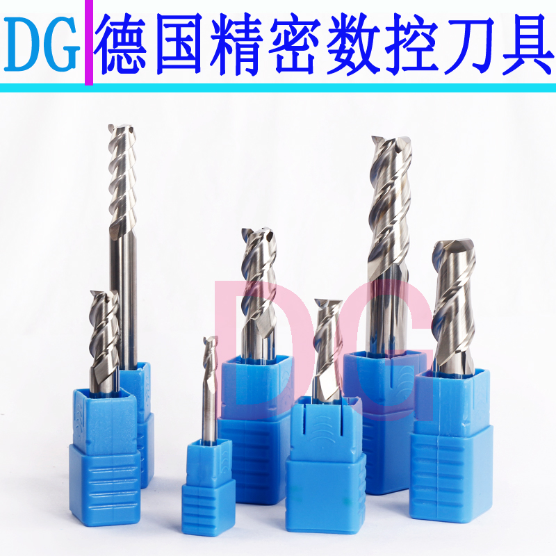 进口铝用合金刀 2.5MM铣刀 锣铝刀 D1 1.5 2 2.5 3 4X4DX50X2/3F